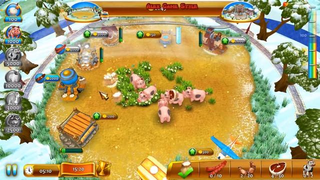 Farm Frenzy 4 (Mayor Level 7) only GOLD Веселая ферма 4 (Мэр Уровень 7) Золото смотреть онлайн