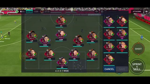 HOW TO ADD SUBSTITUTE PLAYERS IN MATCH FIFA MOBILE 2023 || SUBSTITUTE PLAYERS FIFA MOBILE 2023 || смотреть онлайн