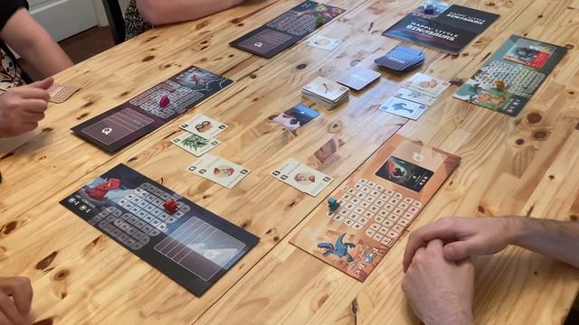 Happy Little Dinosaurs Board Game | Playthrough (Last Couple of Rounds) смотреть онлайн