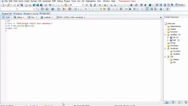 Строчные функции PHP - 7. mb_strwidth, mb_substr_count смотреть онлайн