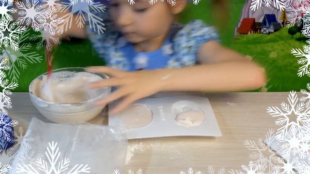Делаем магниты Холодное сердце. Набор для творчества. Видео для детей. смотреть онлайн