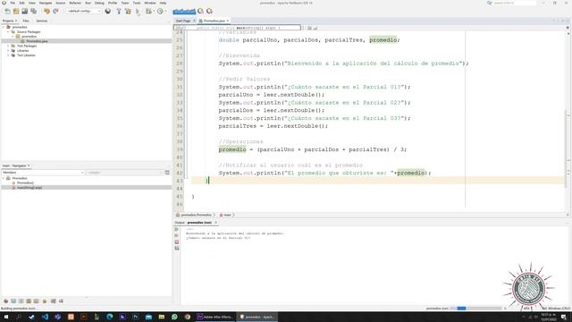 CBTis 213 ? Java Básico: Calcular Promedio de 3 Calificaciones Involucrando IF en Consola смотреть онлайн