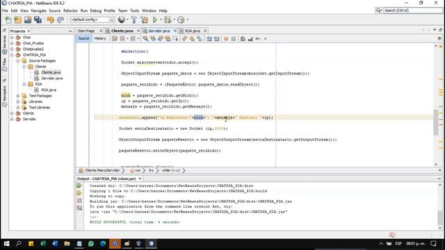Chat Cifrado con Java смотреть онлайн