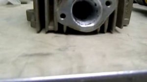 Расточка головки питбайка
