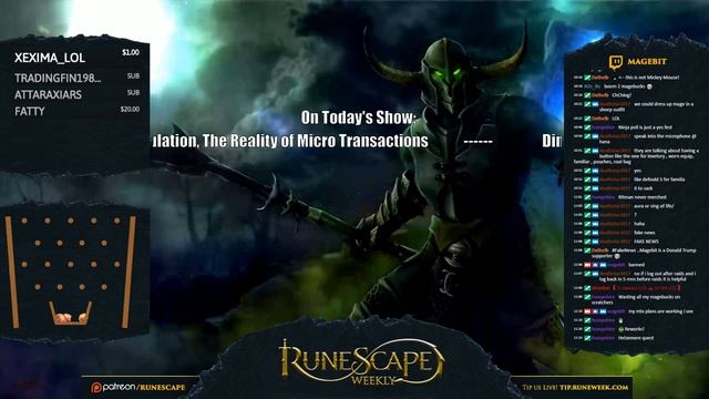 Runescape Weekly 11/3/2017 - Return Of Weekly Shows!