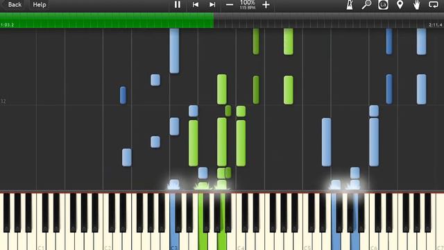 Ryan Gosling & Emma Stone – City of Stars Piano Cover [Synthesia Piano Tutorial] смотреть онлайн