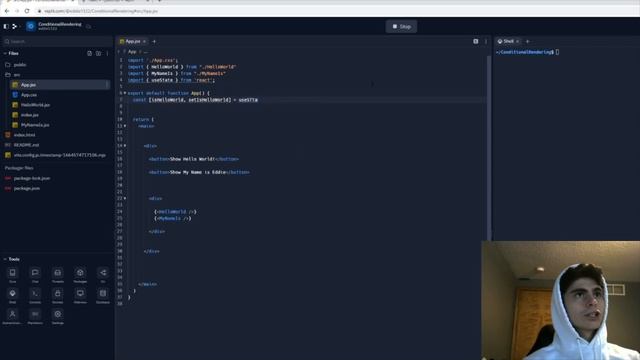 How to do Conditional Rendering in React (EASY!) смотреть онлайн