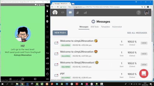 React Native Push Notification смотреть онлайн