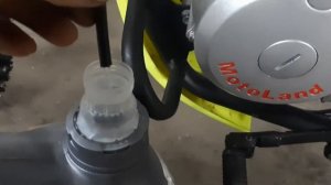 Как работает бензокран на китайском эндуро мотоцикле  MotoLand XR 250 Lait 2021