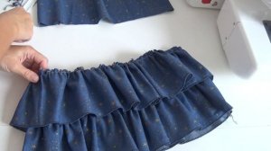 КАК СШИТЬ ЮБКУ ДЛЯ ДЕВОЧКИ СВОИМИ РУКАМИ / ЮБКА БЕЗ ВЫКРОЙКИ  ЗА 20 МИНУТ / DIY