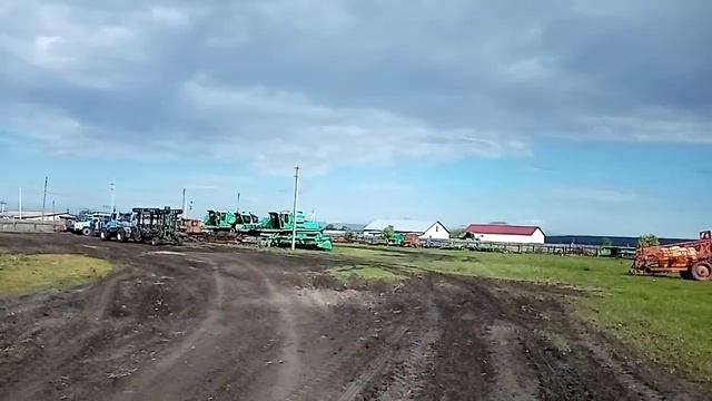 Каменный Овраг. Неверкинский район. ООО "Рассвет". смотреть онлайн