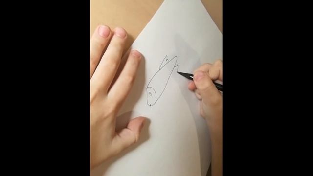 Как нарисовать рыбу. смотреть онлайн