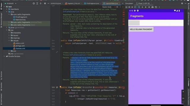 Android Lecture 10 | Fragments смотреть онлайн