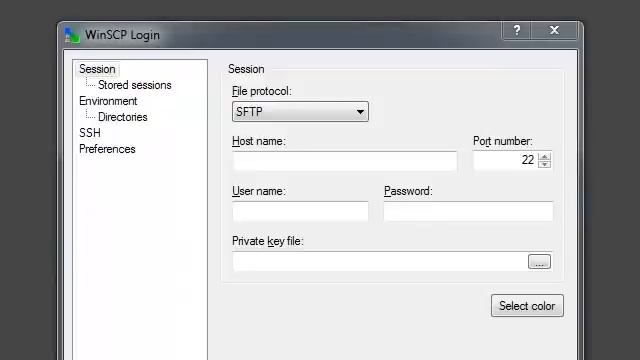 How to configure WinSCP смотреть онлайн