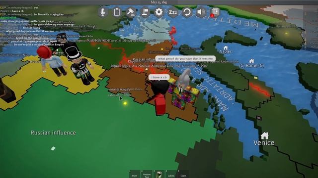 Hungarian Empire Timelapse | Roblox World Conquest смотреть онлайн