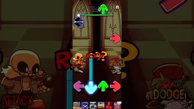 FNF Как победить Sans смотреть онлайн