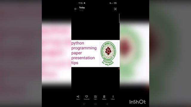 python programming paper presentation tips смотреть онлайн