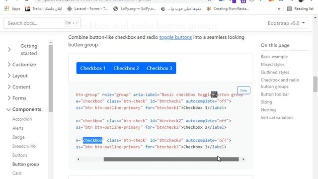 part22 اموزش قسمت btn group در bootstrap5 смотреть онлайн