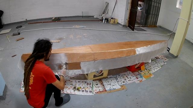 Canoe from plywood: how to build with no experience #2 смотреть онлайн