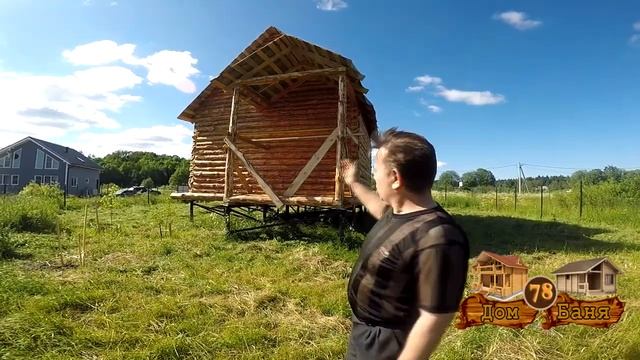 Домбаня78 отзыв домик 6х6+козырек