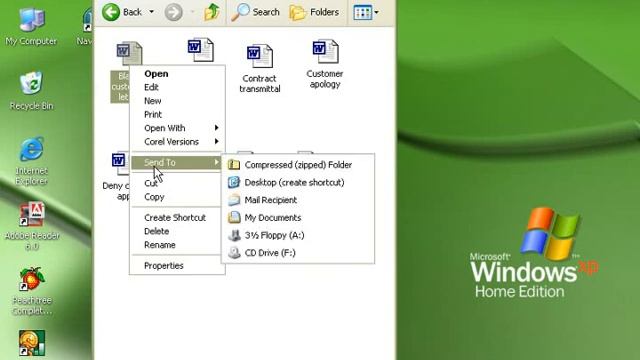 Windows XP Tutorial Copying a File to a Floppy Disk Microsoft Training Lesson 6.13 смотреть онлайн