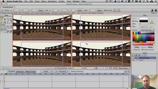 46- آموزش Anime Studio - سعید طوفانی - 3d obj смотреть онлайн