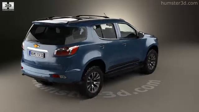 Chevrolet TrailBlazer 2016 3D model by Hum3D.com смотреть онлайн