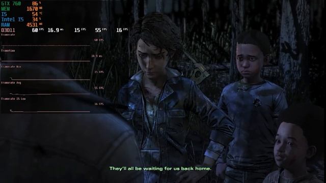 The Walking Dead : Final Season | GTX 760 2GB [ 720p Ultra Settings ] смотреть онлайн