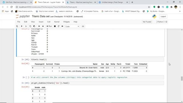 Titanic Survival Prediction With Python | Machine Leaning Model смотреть онлайн
