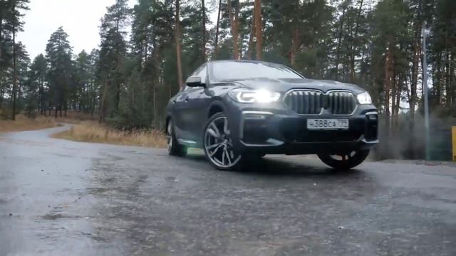 Новый BMW X6 M50d (4K)
