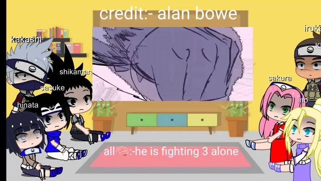 Naruto friends and sensai react to Naruto as gojo/part3/gacha club/ manga spoilers смотреть онлайн
