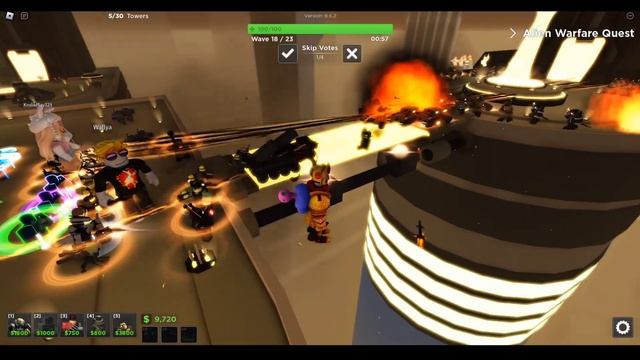 Tower Blitz обновление Winter, проходим Chapter 3, Holy city tower blitz, roblox смотреть онлайн