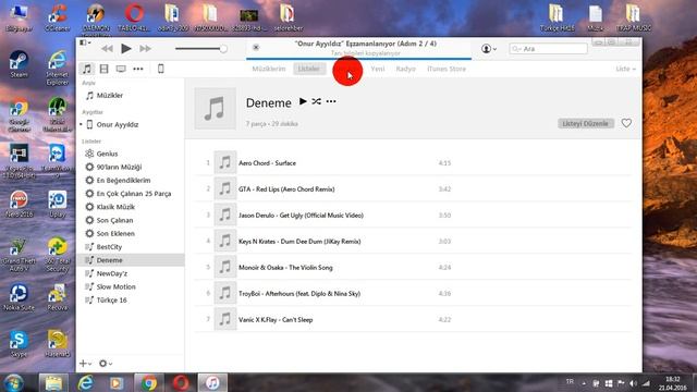 İTunes Programı İle Cihazlarımıza Müzik Yükleme смотреть онлайн