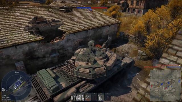 War Thunder : Tank : Centurion Mk.5/1 ใช้ปั่นได้ดีนะ смотреть онлайн
