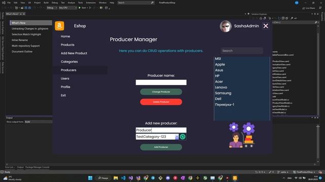 WPF MVVM C# Product Shop with EF Core 6 смотреть онлайн