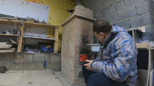 Печь из кирпича в гараже что с ней после двух зим