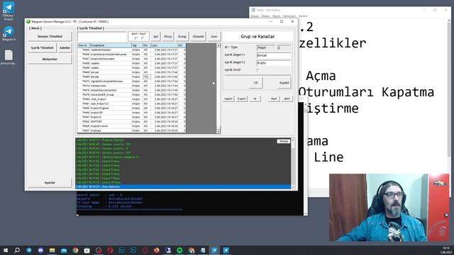 Telegram Bot V2.2 ? Oturum Açma ? 2FA Değiştirme ? Grup Arama смотреть онлайн