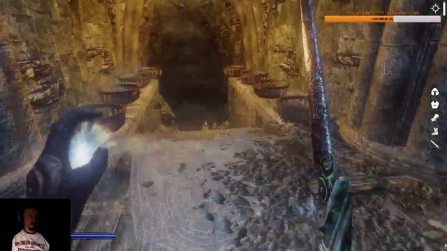 Глупый драгон, робко прячет тело жирное в утесах (The Elder Scrolls: Skyrim) смотреть онлайн