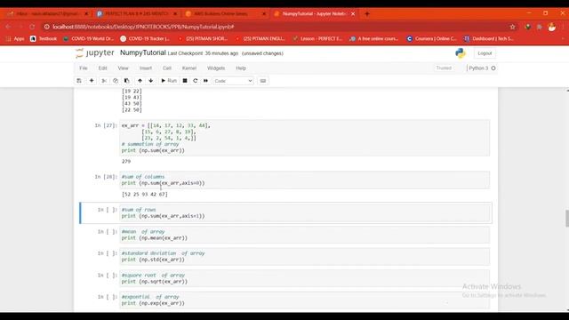 Python Libraries | Numpy Tutorial | Perfect E Learning смотреть онлайн