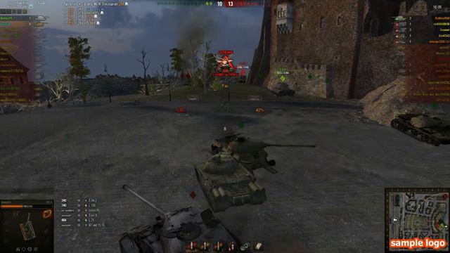 ИС-4 [Былая легенда] Тотальный нагиб World of Tanks (wot) #1 смотреть онлайн