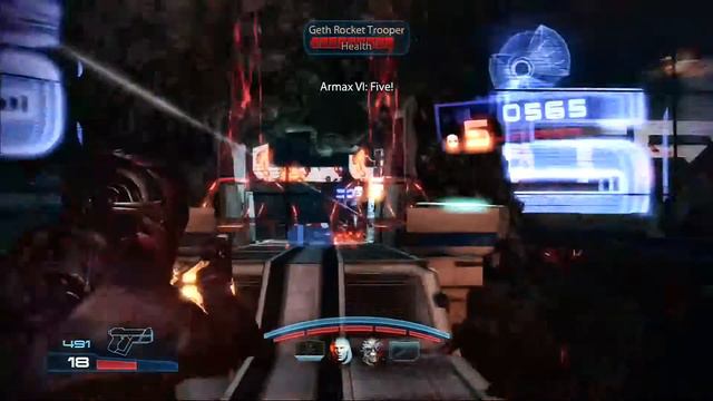 Mass Effect 3: Citadel DLC ~ Armax Arena Match #2: Geth Challenge смотреть онлайн