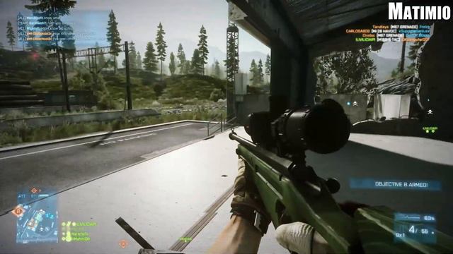 Double Vision - Sniper Buddies 4 Life! (Battlefield 3 Gameplay/Commentary) смотреть онлайн