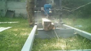 Бытовая углопильная пилорама Астрогань