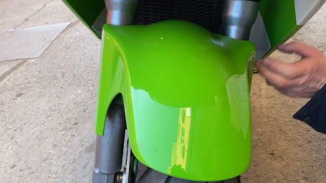 Kawasaki ZX-6R 1995 год. смотреть онлайн