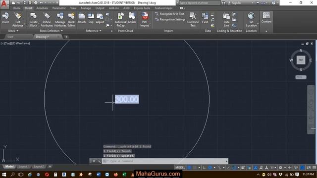 Fields- How to use Command Update Fields in Autocad- Update Fields in Autocad смотреть онлайн