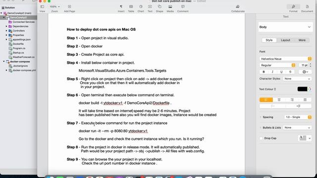 How to deploy dotnet core api with docker in macbook pro m1 chip || @ExecuteAutomation смотреть онлайн