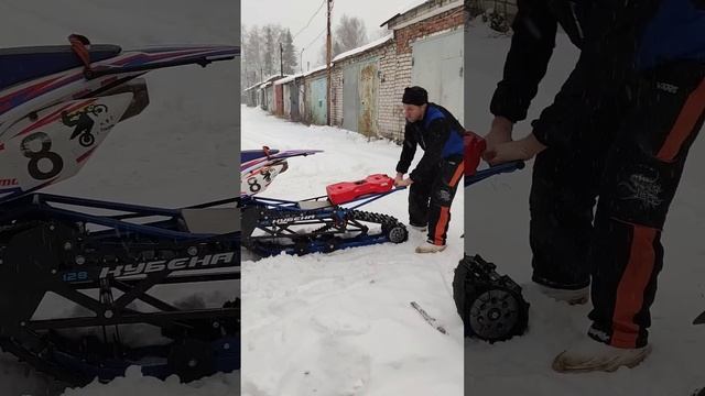 Наконец опробую сноубайк? смотреть онлайн
