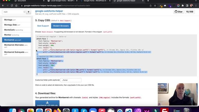 GDPR Come servire i fonts in locale su WordPress e non смотреть онлайн