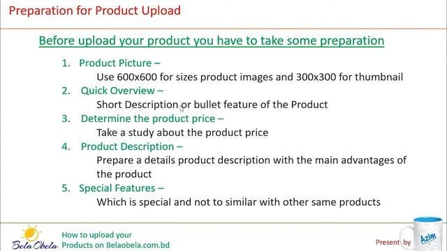 How to upload your products on belaobela.com.bd || Part 1 смотреть онлайн