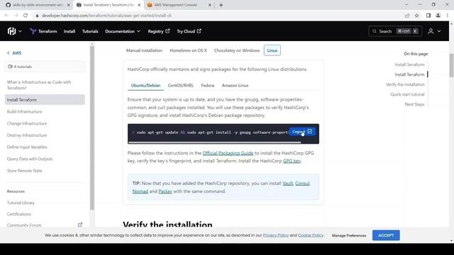 How to install Git, AWS CLI, Terraform and Boto3 on Ubuntu Linux смотреть онлайн